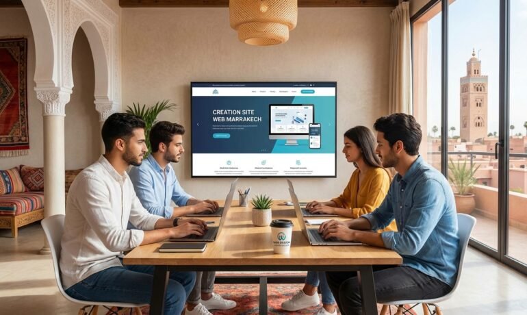 creation site web marrakech
