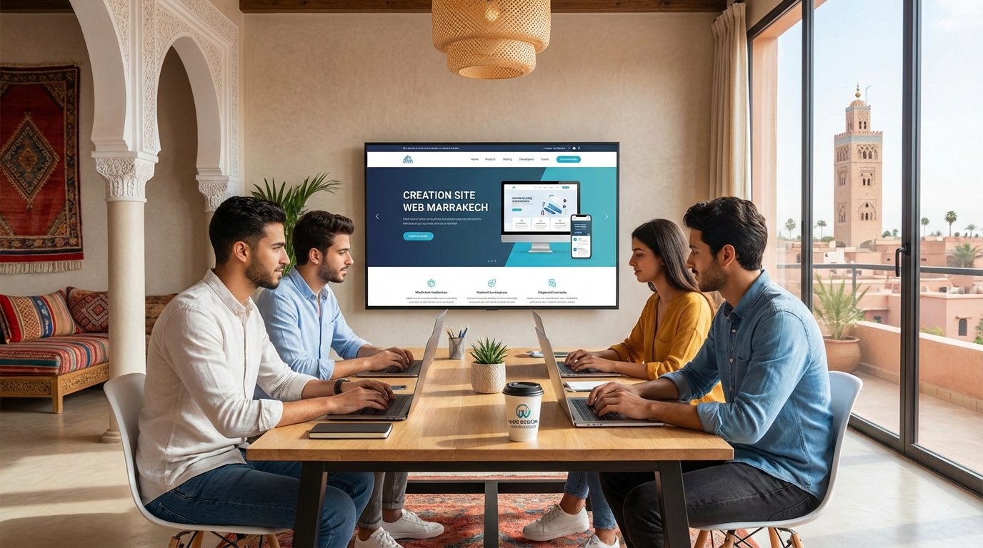 creation site web marrakech